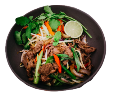 Bò Xào Hành / Gebratenes Rindfleisch mit Zwiebeln