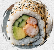 Garnelen Ura Maki